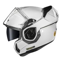 Capacete ls2 Advant FF906 Escamoteável Robocop Oculo Branco Capacete ls2 Advant FF906 Escamoteável Robocop Oculo Branco
