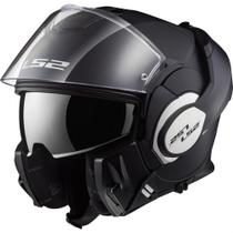 Capacete LS2 articulado Valiant Preto Fosco