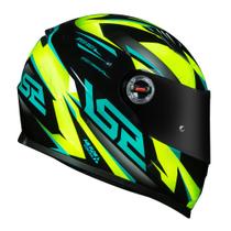 Capacete ls2 classic draze verde