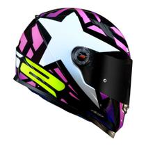 Capacete ls2 classic ff358 starwar rosa