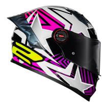 Capacete ls2 classic pro estellar rosa