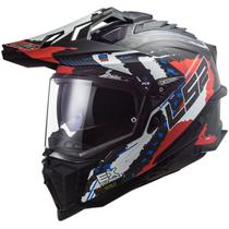 Capacete LS2 Explorer Extend Vermelho Fosco 58/M