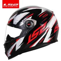 Capacete LS2 FF 358 Draze Blk/Wht/Red