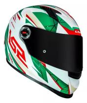 Capacete LS2 FF 358 Draze White/Green/Red