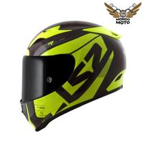 Capacete ls2 ff323 arrow c evo sting winbry/h-v ylw 64 masculino e feminino