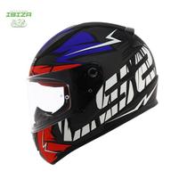 Capacete ls2 ff353 cromo matte pto/vm/az t-62