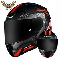 Capacete LS2 FF353 Rapid Doom - Preto/Vermelho 60/L