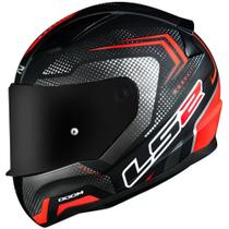 Capacete LS2 FF353 Rapid Doom - Preto/Vermelho