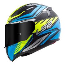 Capacete LS2 FF353 Rapid Gale Preto e Azul