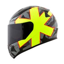 Capacete LS2 FF353 Rapid Pascoalin Matt Grey Yellow