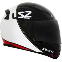 Capacete Ls2 Ff353 Rapid Stark Branco/vermelho/azul/dourado