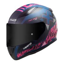 Capacete Ls2 Ff353 Rapid Xtreet Matte - Preto/Roxo