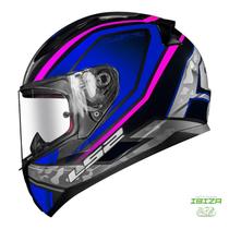 Capacete ls2 ff353 ufo rosa t-58 Capacete ls2 ff353 ufo rosa t-58