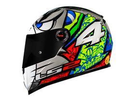 Capacete LS2 FF358 Alex Barros Prata
