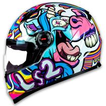 Capacete LS2 FF358 Bubble White Capacete LS2 FF358 Bubble White