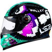 Capacete LS2 FF358 Bullet - Preto/Azul