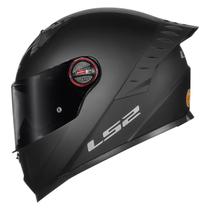Capacete Ls2 Ff358 Classic Pro Monocolor Preto Fosco
