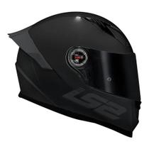 Capacete ls2 ff358 classic s monocolor black