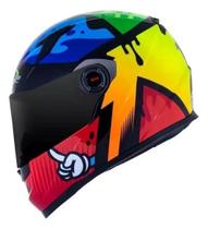 Capacete Ls2 Ff358 Masterpiece Feminino Masculino Amarelo