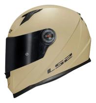 Capacete LS2 FF358 Monocolor Matte Sand Areia Fosco Bege