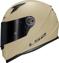 Capacete LS2 FF358 Monocolor Matte Sand Fosco Fechado