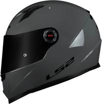 Capacete Ls2 Ff358 Monocolor Nardo Grey Cinza Moto