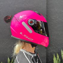 Capacete LS2 FF358 Monocolor Pink Capacete LS2 FF358 Monocolor Pink