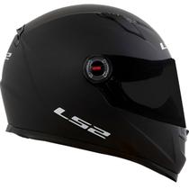 Capacete Ls2 Ff358 Monocolor Preto Fosco