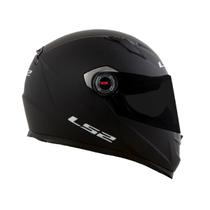 Capacete LS2 FF358 Monocolor Preto Fosco Capacete LS2 FF358 Monocolor Preto Fosco