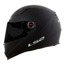 Capacete LS2 FF358 Monocolor Preto Fosco Capacete LS2 FF358 Monocolor Preto Fosco