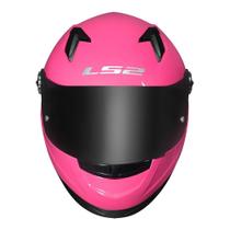 Capacete LS2 FF358 MONOCOLOR Rosa 58/M Feminino