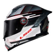 Capacete LS2 FF358 Pro Digital Preto e Branco