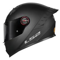 Capacete Ls2 Ff358 Pro Monocolor Preto Fosco Com Aerofólio Spoiler Capacete Ls2 Ff358 Pro Monocolor Preto Fosco Com Aerofólio Spoiler