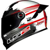 Capacete Ls2 Ff358 S Japan Red