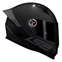 Capacete LS2 FF358 S Monocolor Preto Brilho Capacete LS2 FF358 S Monocolor Preto Brilho
