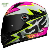 Capacete ls2 ff358 speedy bco/rs t-56 Capacete ls2 ff358 speedy bco/rs t-56