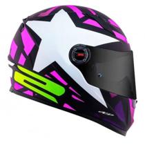Capacete LS2 FF358 Starwar Blk/Pink Capacete LS2 FF358 Starwar Blk/Pink