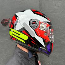 Capacete LS2 FF358 Starwar White Red