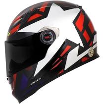 Capacete Ls2 Ff358 Starwar White / Red