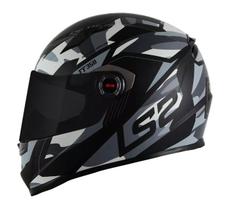 Capacete Ls2 FF358 Tank Matt Black Camuflado Fosco