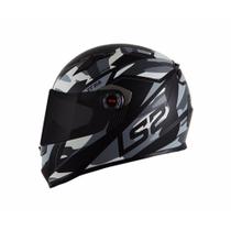 Capacete LS2 FF358 Tank Preto Camuflado Fechado