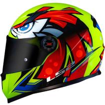 Capacete LS2 FF358 Tribal Amarelo