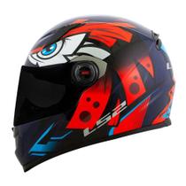 Capacete ls2 ff358 tribal orange 62/xl masculino e feminino