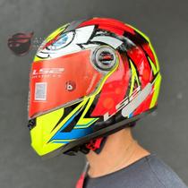 Capacete LS2 FF358 Tribal Yellow Capacete LS2 FF358 Tribal Yellow