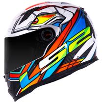 Capacete LS2 FF358 Xdron Laranja