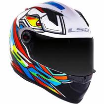 Capacete LS2 FF358 Xdron Neo Orange Capacete LS2 FF358 Xdron Neo Orange