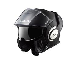 Capacete ls2 ff399 valiant monocolor matte black