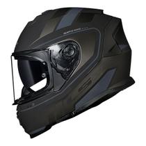 Capacete ls2 ff800 storm fist preto cinza brilhante