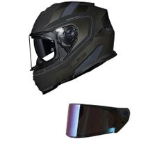 Capacete LS2 FF800 Storm Fist Preto Mais Viseira Camaleão