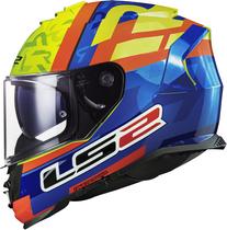 Capacete Ls2 Ff800 Storm Salvador Amarelo Masculino Feminino